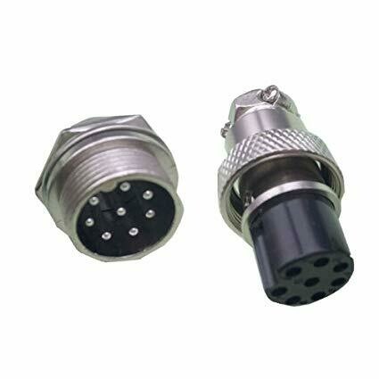 Set conector GX16, 8 pini Set conector GX16, 8 pini