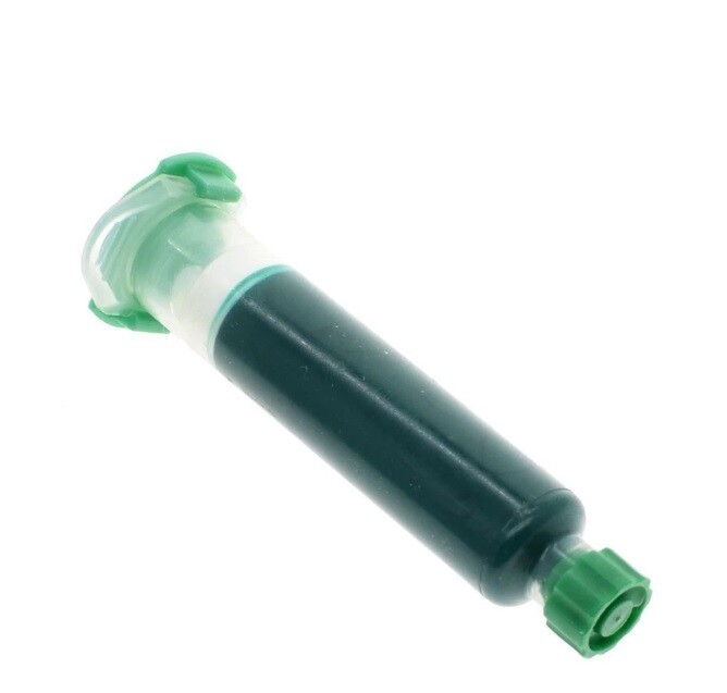 Vopsea PCB, 10ml, verde, fotosensibila UV Vopsea PCB, 10ml, verde, fotosensibila UV