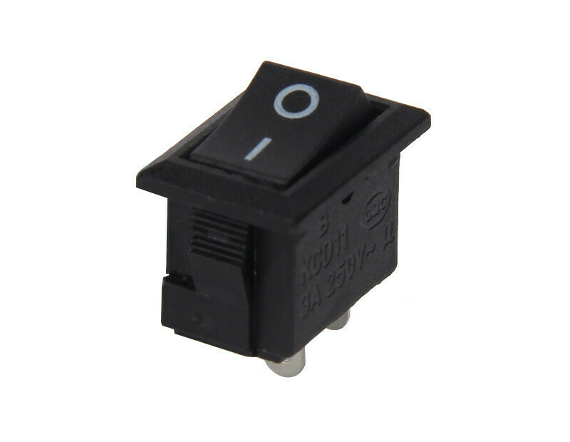 Intrerupator KCD11, 250V 3A, 2 pini Intrerupator KCD11, 250V 3A, 2 pini