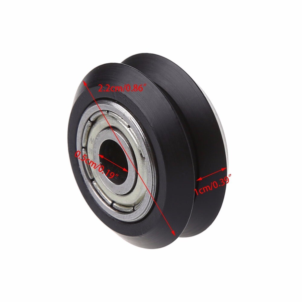 Rola V-Slot POM, profil V, tip C Rola V-Slot POM, profil V, tip C