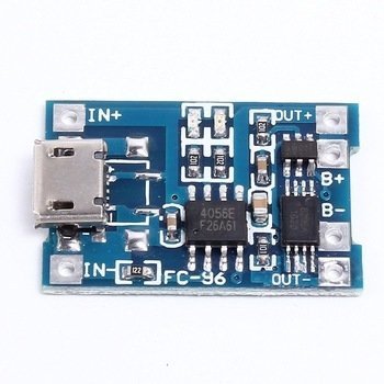 Modul incarcare baterie micro USB 5v litiu 1A Modul incarcare baterie micro USB 5v litiu 1A