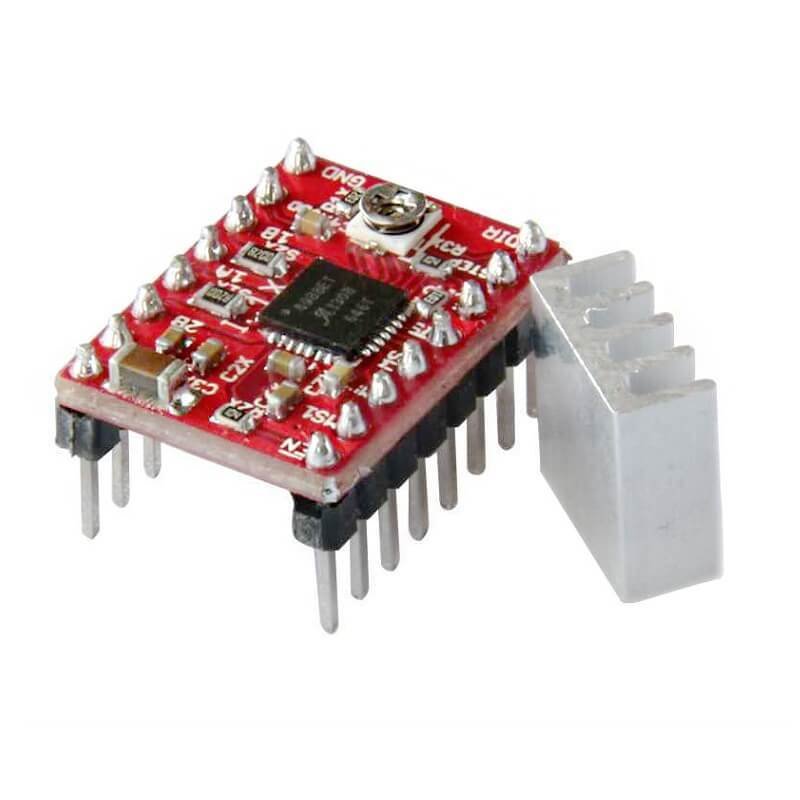 Driver stepper A4988 + Radiator Driver stepper A4988 + Radiator