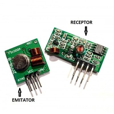 Modul emisie receptie 433MHz Modul emisie receptie 433MHz