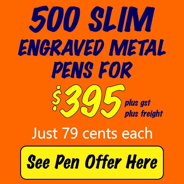 SLIM FLASH Metal Engraved Pen