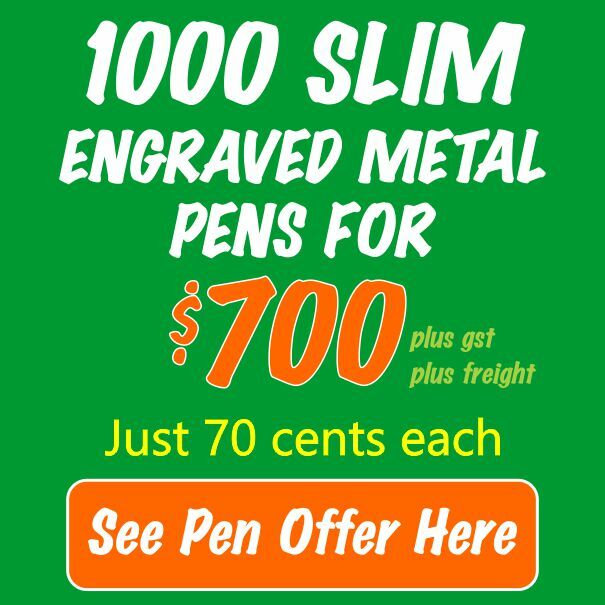 SLIM FLASH Metal Engraved Pen