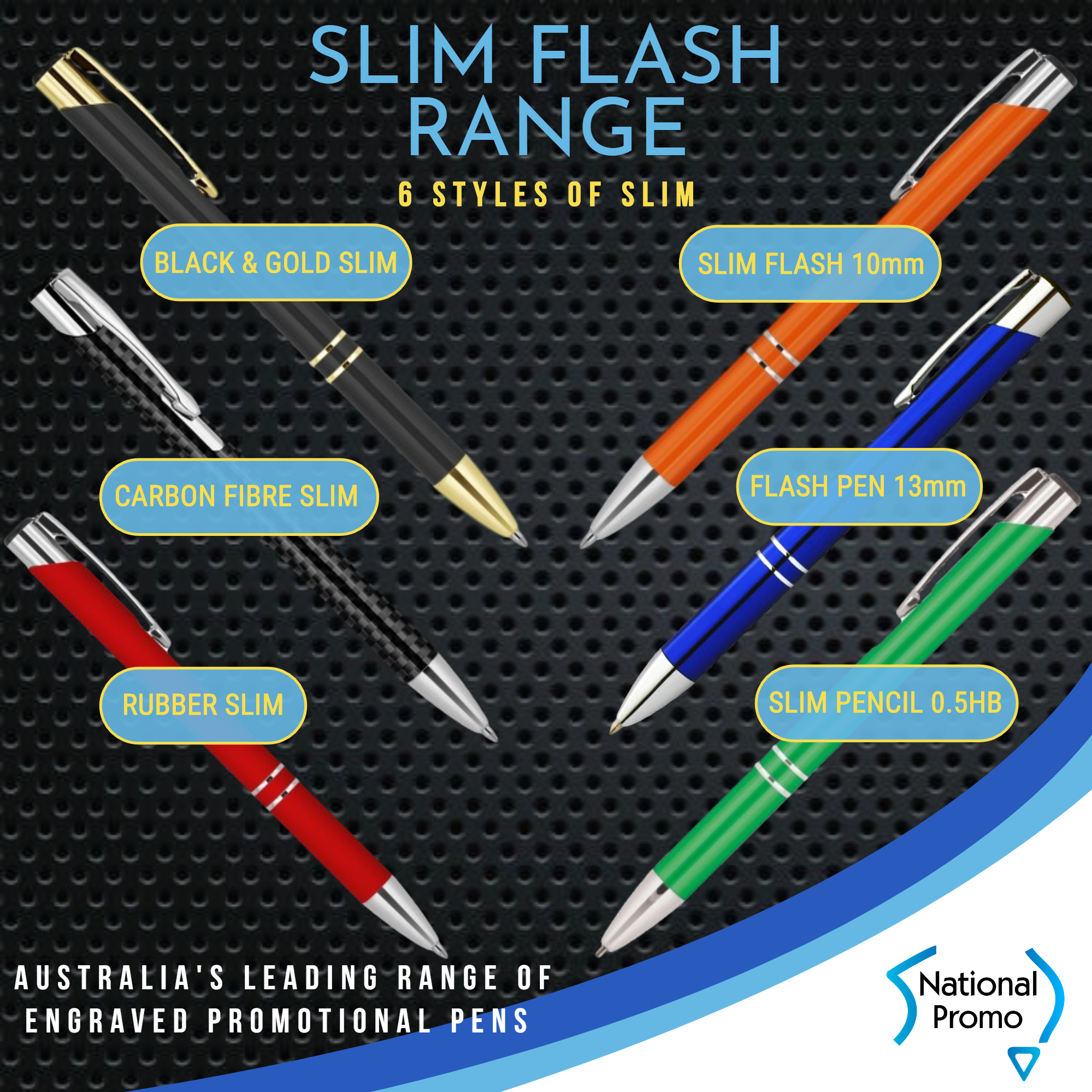 SLIM FLASH Metal Engraved Pen