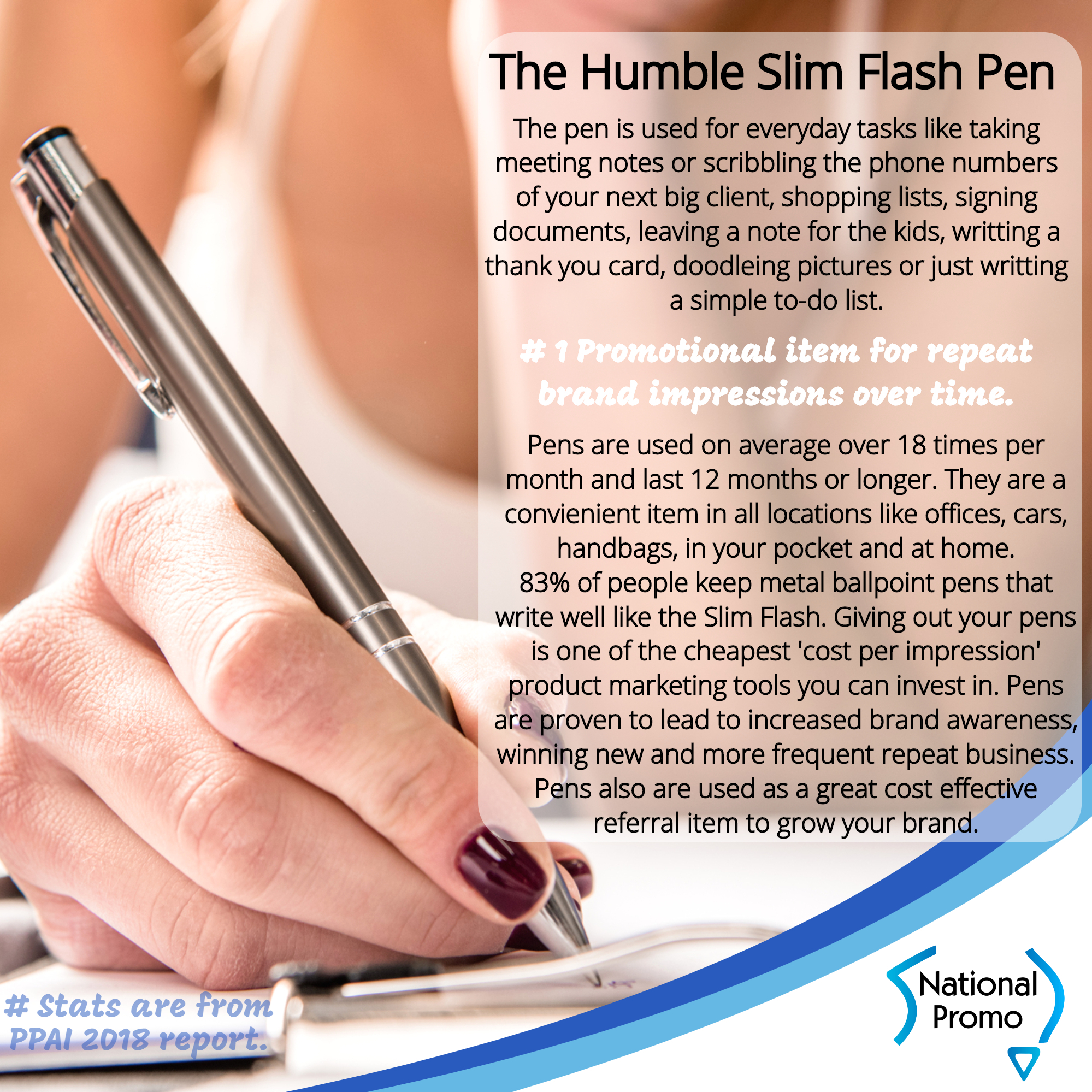 SLIM FLASH Metal Engraved Pen