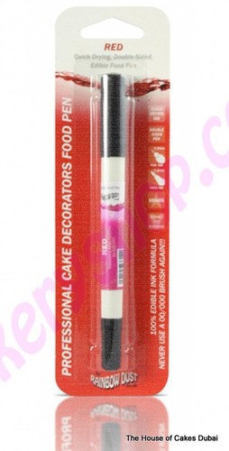 Double Sided Food Pen Red Cake Decorating Supplies Dubai