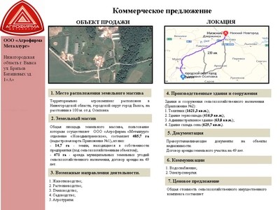 Объект продажи - Осиповка