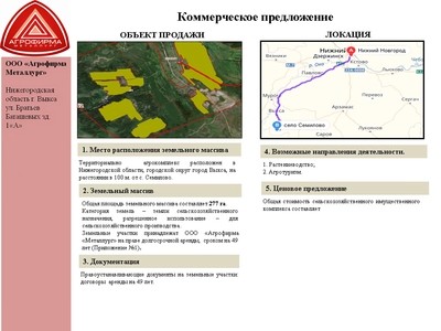 Объект продажи - Семилово