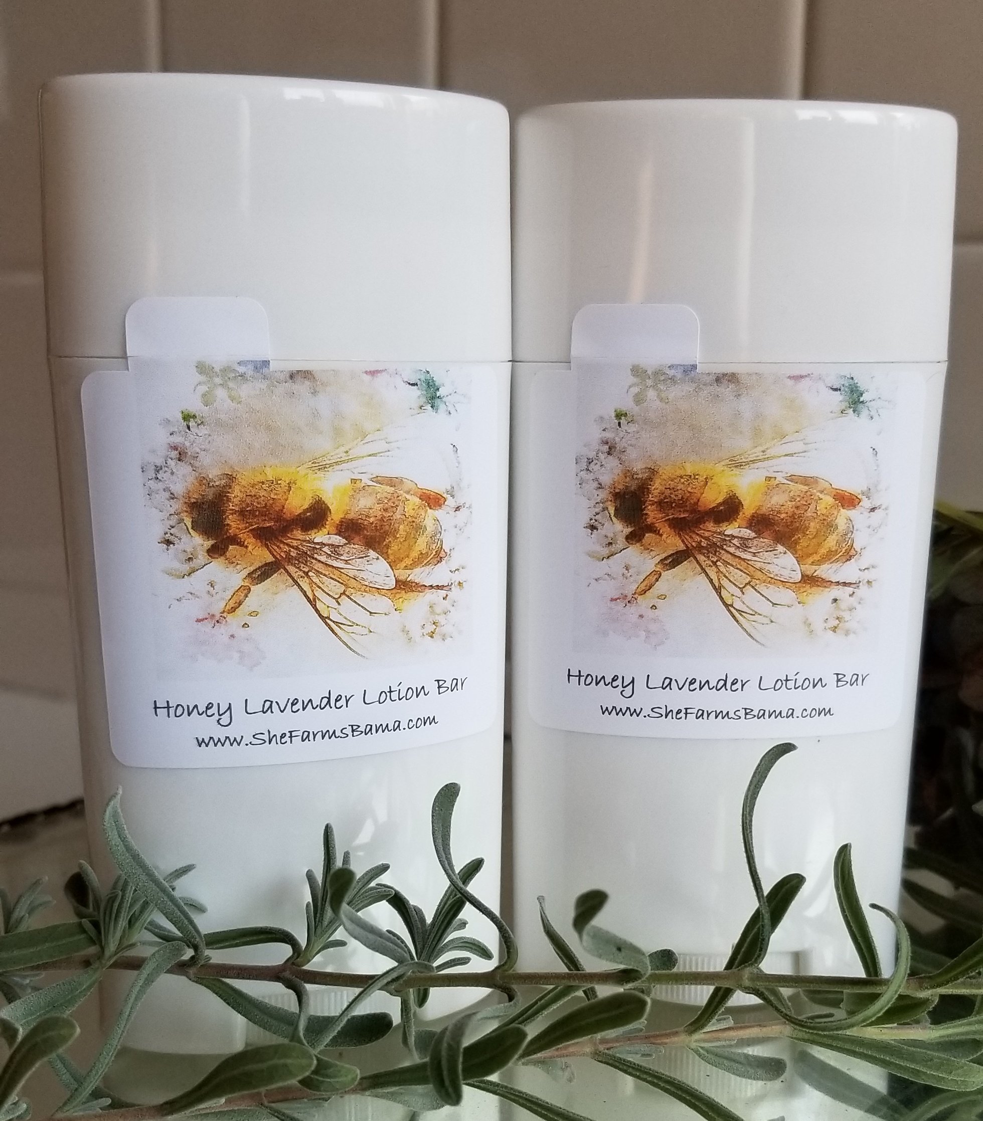 Honey Lavender Lotion Bar 00002