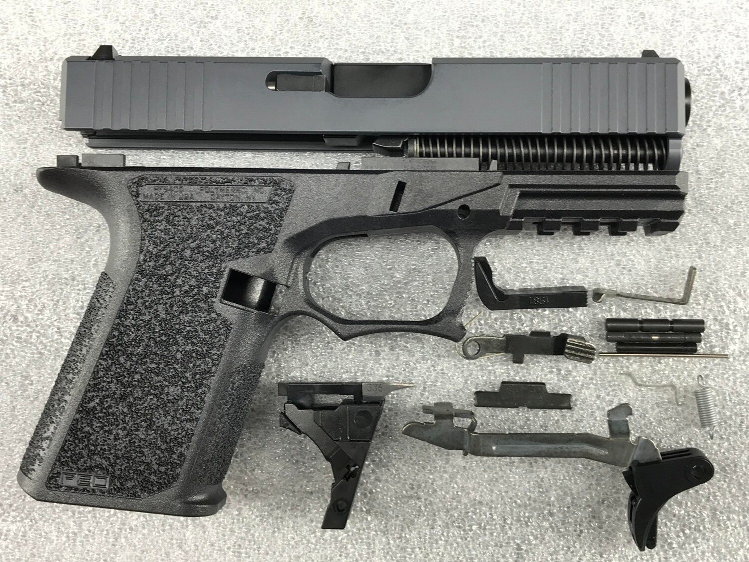Patriot G19 80% Pistol Build Kit 9mm - Polymer80 PF940C - Gray / Black Patriot G19 80% Pistol Build Kit 9mm - Polymer80 PF940C - Gray / Black