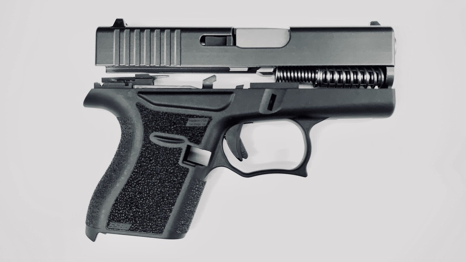 80% Glock 43 Subcompact Full Pistol Build Kit Black / Black 80% Glock 43 Subcompact Full Pistol Build Kit Black / Black