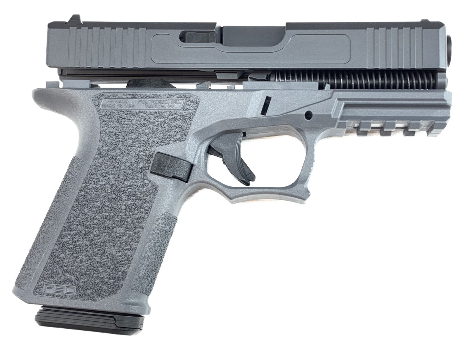 Patriot G19 80% Pistol Build Kit - Polymer80 PF940C - Gray With Magpul 10rd Magazine Patriot G19 80% Pistol Build Kit - Polymer80 PF940C - Gray With Magpul 10rd Magazine