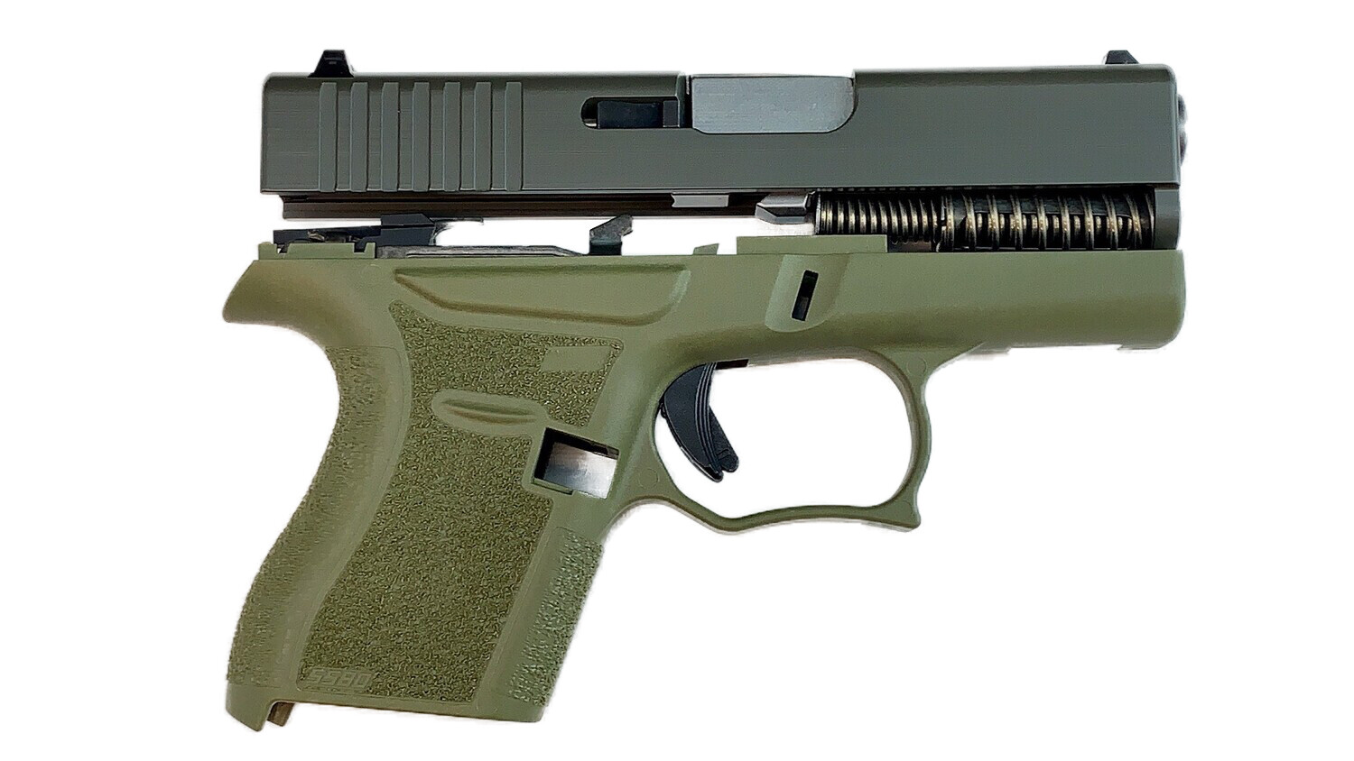 80% Glock 43 Subcompact Full Pistol Build Kit OD Green 80% Glock 43 Subcompact Full Pistol Build Kit OD Green
