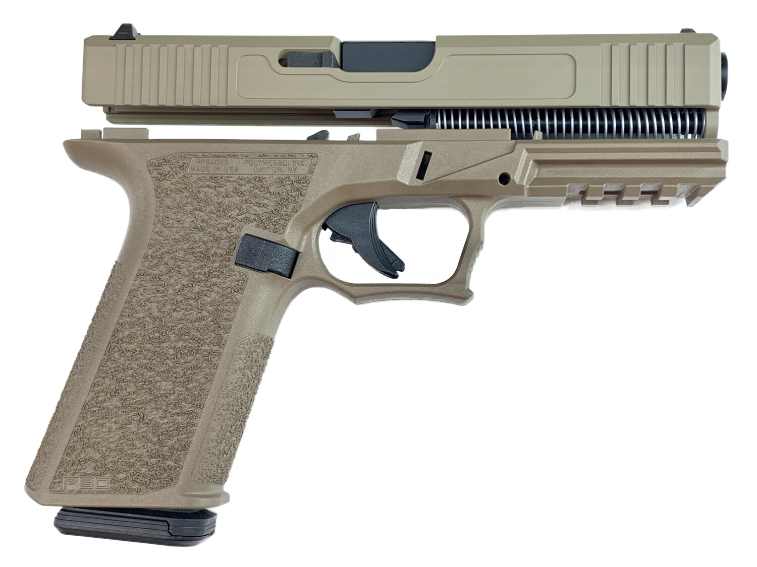 Patriot G17 80% Pistol Build Kit 9mm - Polymer80 PF940V2 - FDE - 10rd Mag Patriot G17 80% Pistol Build Kit 9mm - Polymer80 PF940V2 - FDE - 10rd Mag