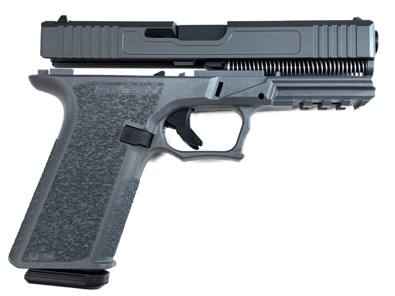 Patriot G17 80% Pistol Build Kit 9mm - Polymer80 PF940V2 - Gray - 10rd Mag Patriot G17 80% Pistol Build Kit 9mm - Polymer80 PF940V2 - Gray - 10rd Mag