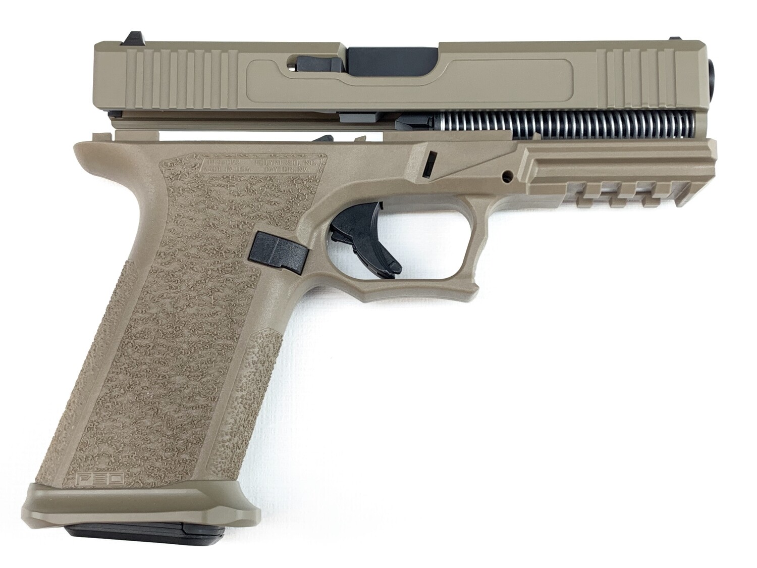 Patriot G19 80% Pistol Build Kit 9mm - Polymer80 PF940C - FDE - Steel City Arsenal Magwell FDE - 10rd Mag Or 15rd Mag Patriot G19 80% Pistol Build Kit 9mm - Polymer80 PF940C - FDE - Steel City Arsenal Magwell FDE - 10rd Mag Or 15rd Mag