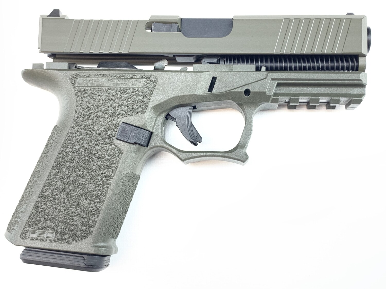 Patriot G19 RMR 80% Pistol Build Kit 9mm - Polymer80 PF940C - OD- 10rd Mag Patriot G19 RMR 80% Pistol Build Kit 9mm - Polymer80 PF940C - OD- 10rd Mag