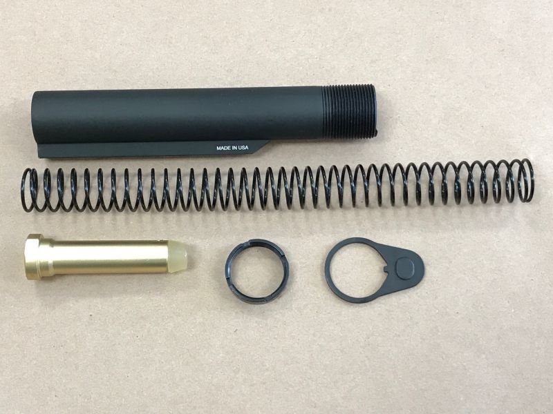 Complete 6 Position MIL-SPEC Diameter Buffer Tube Assembly Complete 6 Position MIL-SPEC Diameter Buffer Tube Assembly