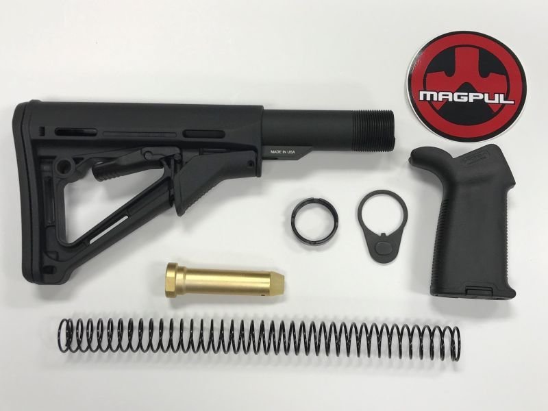 AR-15 Magpul CTR Moe Black Stock Kit & Moe Plus Black Grip AR-15 Magpul CTR Moe Black Stock Kit & Moe Plus Black Grip