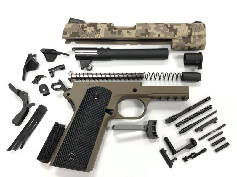 1911 Tactical 80% .45 ACP - Builders Kit - Marine Corps Digital Camo 1911 Tactical 80% .45 ACP - Builders Kit - Marine Corps Digital Camo
