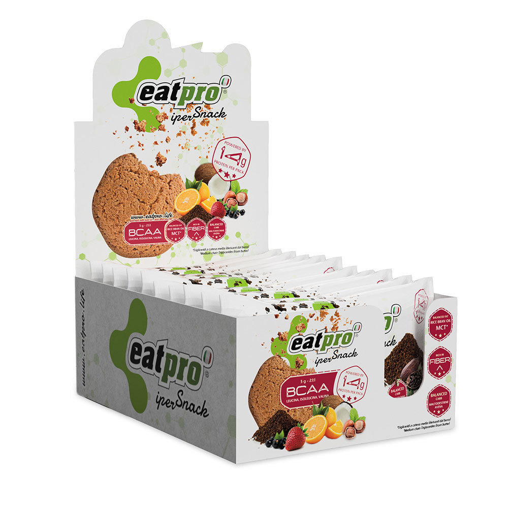 eatPro iperSnack al Cacao e Granella di Cacao, con BCAA