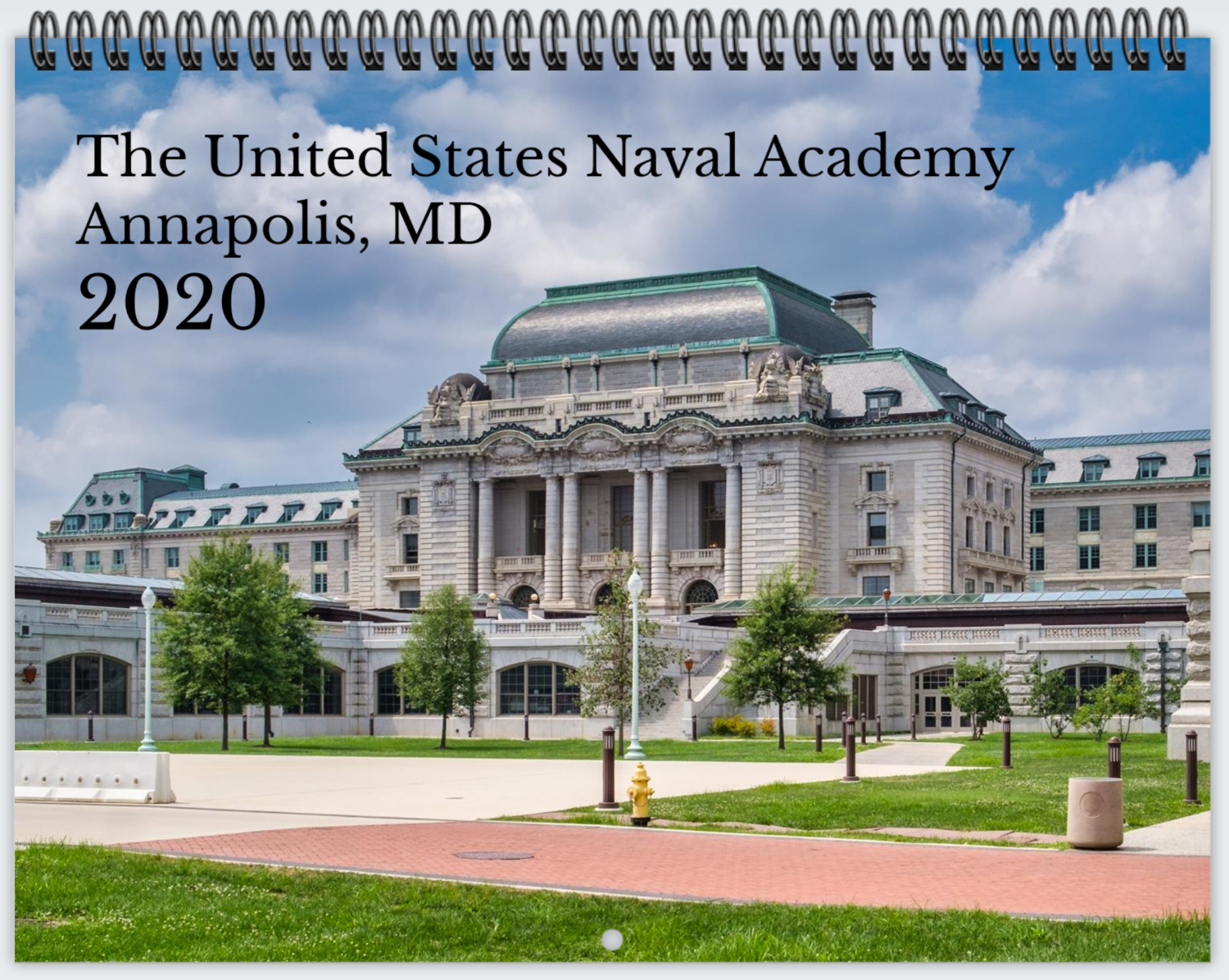 2020 Naval Academy Calendar