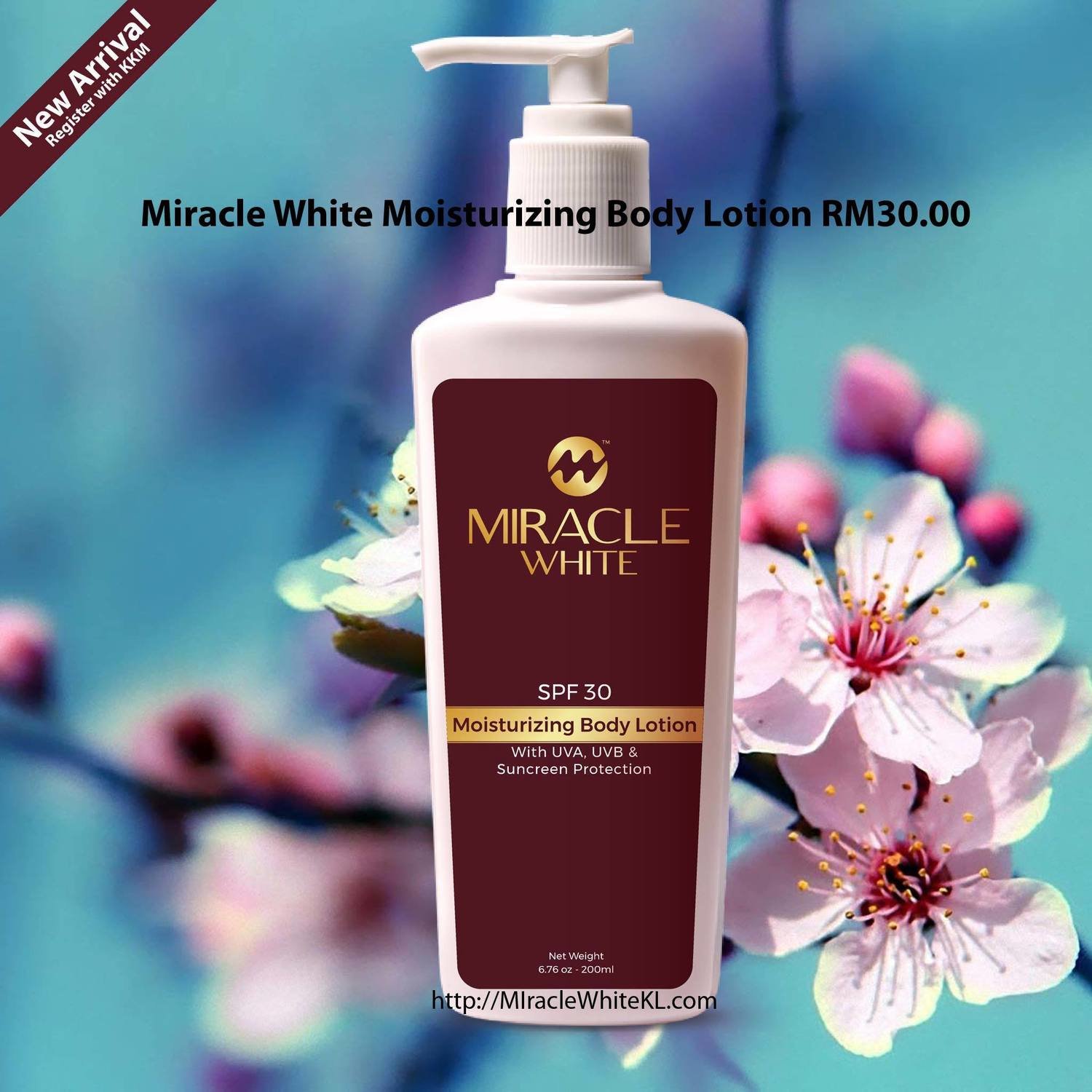 Miracle White Moisturizing Body Lotion Miracle White Moisturizing Body Lotion