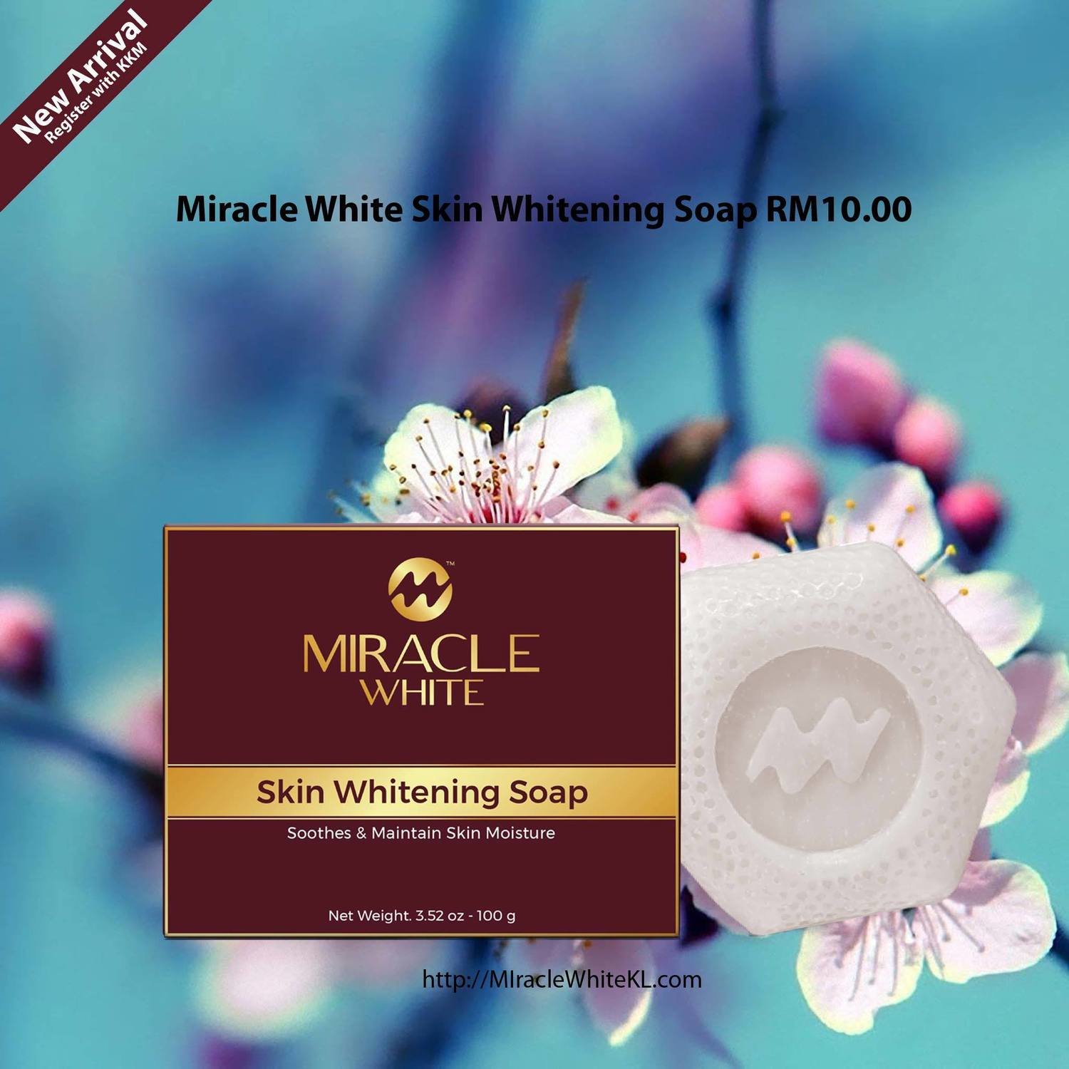 Miracle White Skin Whitening Soap Miracle White Skin Whitening Soap