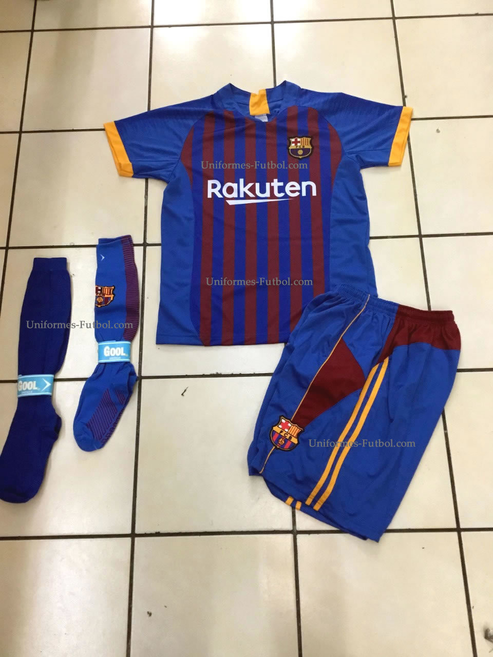 Uniforme de Futbol Barcelona Local Uniforme de Futbol Barcelona Local