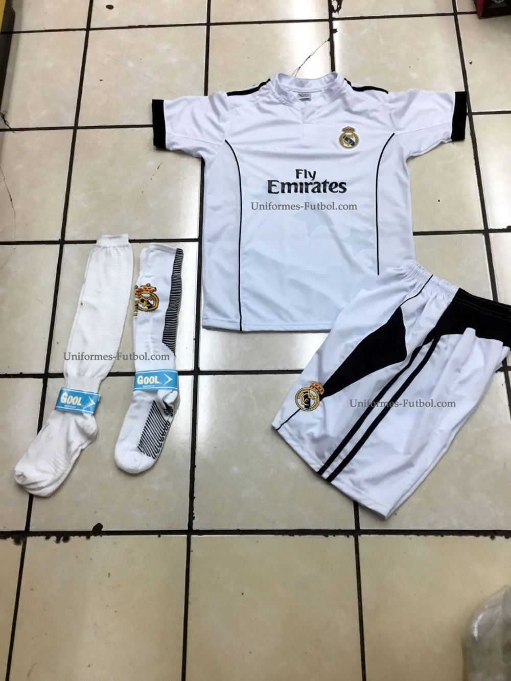 Uniforme de Futbol Completo de Local Real Madrid Uniforme de Futbol Completo de Local Real Madrid