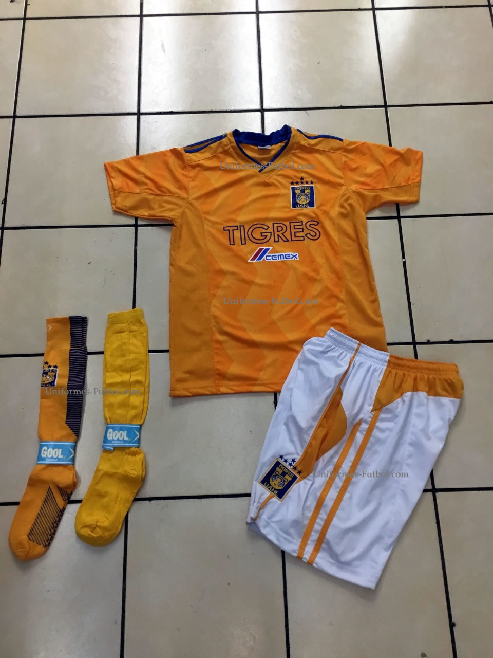 Uniforme de Futbol Local Tigres Uniforme de Futbol Local Tigres