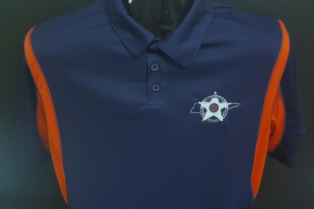 Holloway Dry Excel Polo - Navy & Orange 00025