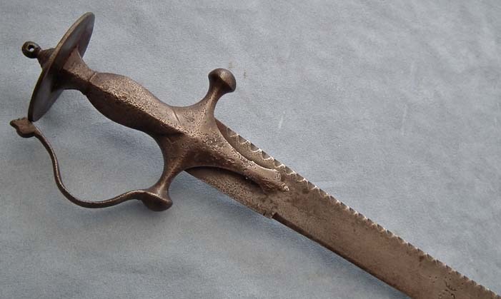 SOLD Antique Indo Persian sword shamshir Talwar Tulwar 18th century Mughal India