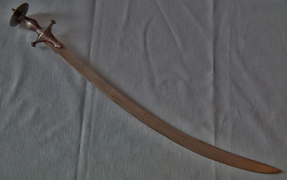 SOLD Antique Indo Persian Islamic Sword Shamshir Talwar Tulwar 18th century Mughal India