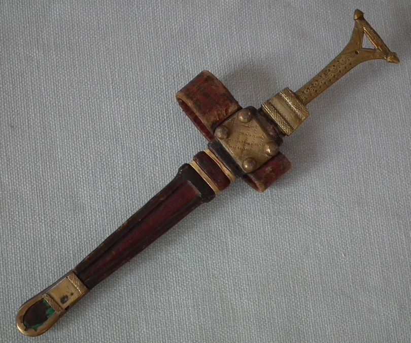 SOLD  Antique 19th Century Islamic Arm Dagger Tuareg Telek Gozma