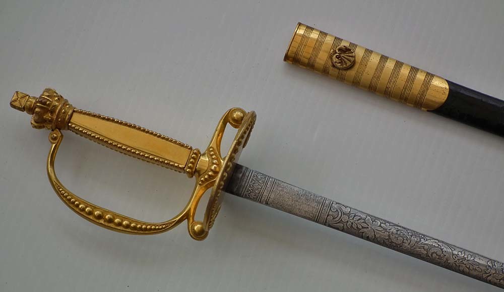 SOLD Antique 19th Century British William IV Royal Household Court Sword