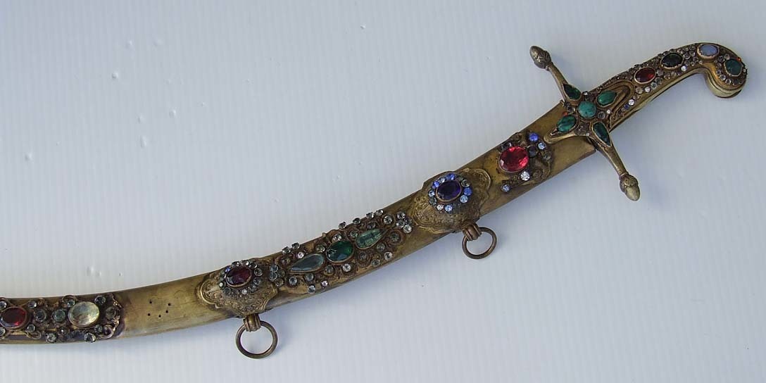 SOLD Antique 19th Century Polish Or Hungarian Nobleman's Magnate sword In Turkish Ottoman Style