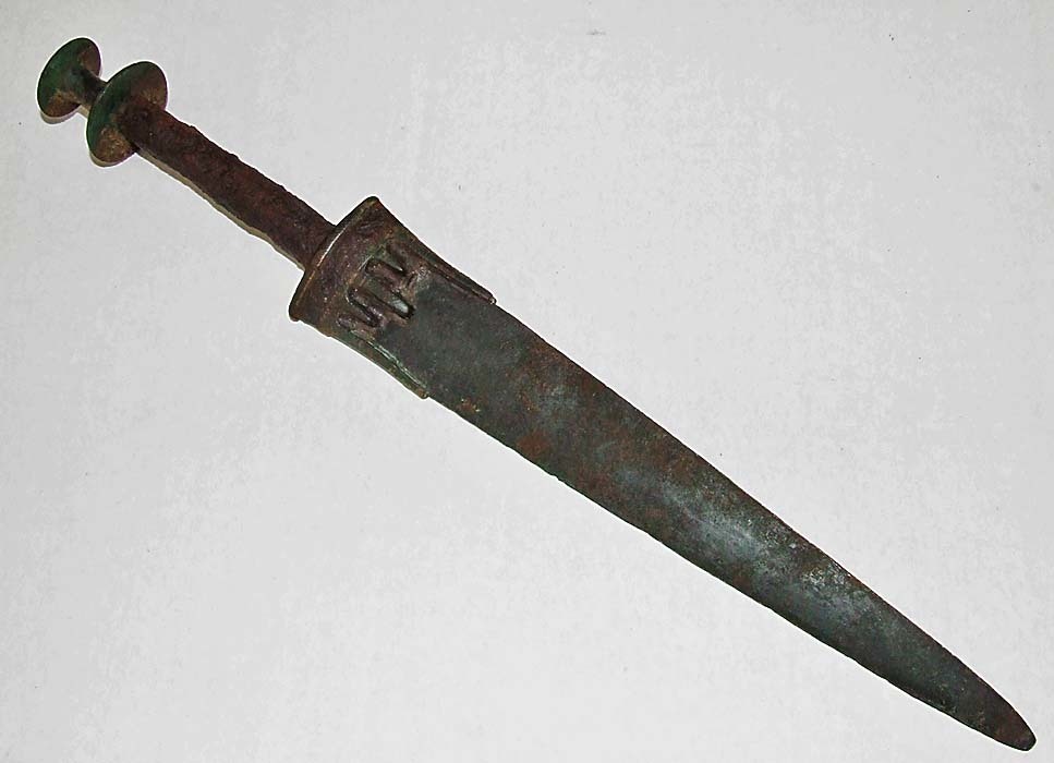 SOLD Rare Ancient North-Western Asiatic Bronze Sword ca. 1200-800 B.C.