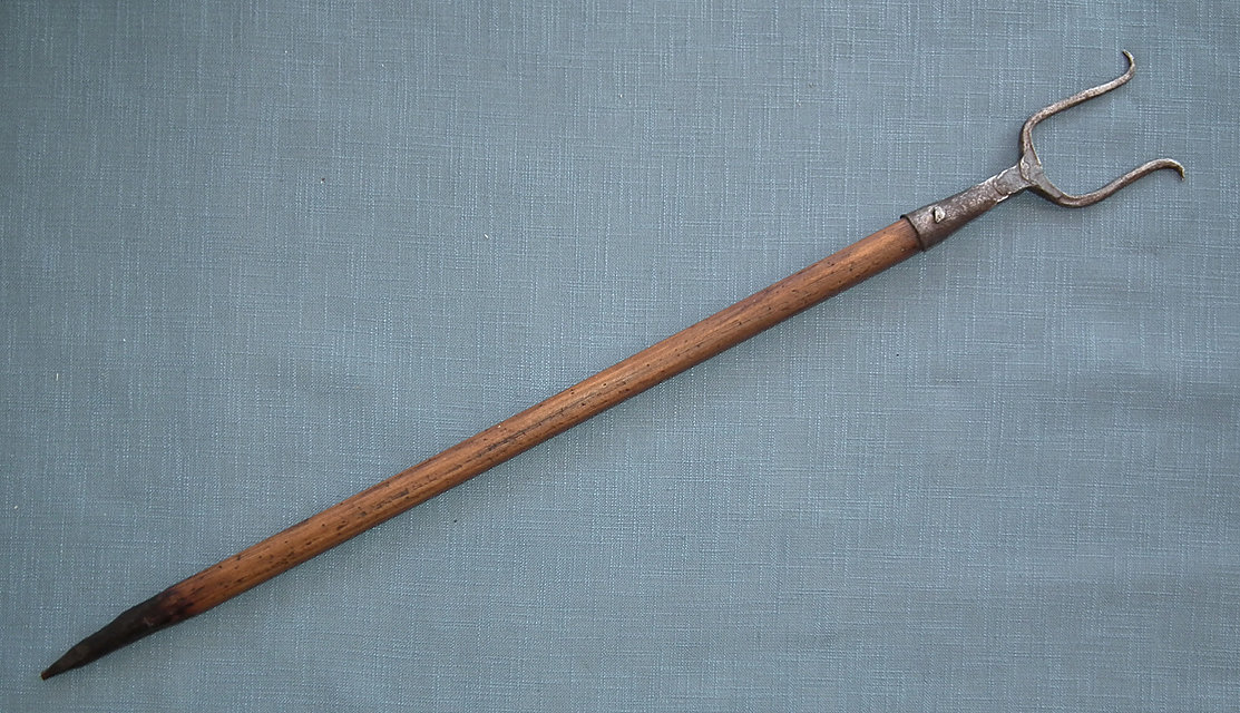 SOLD Antique European German or Scandinavian 17th century Thirty Years War Period Musket-Fork/Rest