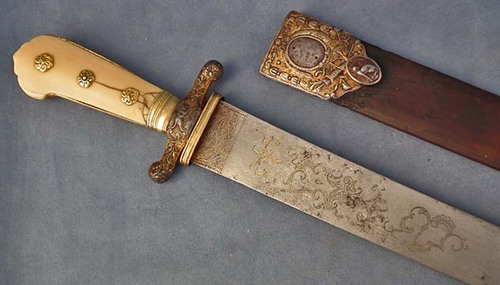 SOLD Antique Polish Sword Karabela Hunting Hanger Sabre 18th century Poland
