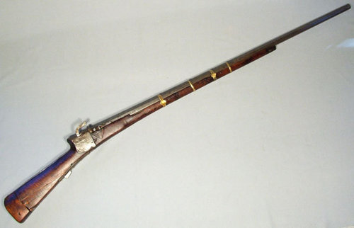 SOLD Antique Turkish Ottoman Matchlock Gun  Islamic Musket