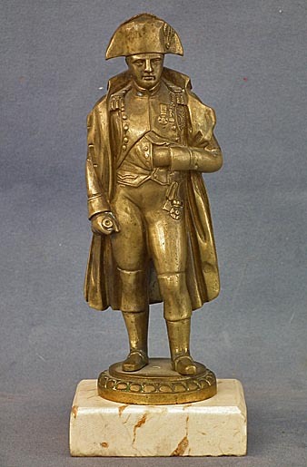 SOLD Antique Napoleon Bonaparte Bronze Sculpture Statue 19th century