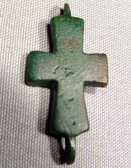 SOLD Antique Byzantine Bronze Cross 6th-10th century AD