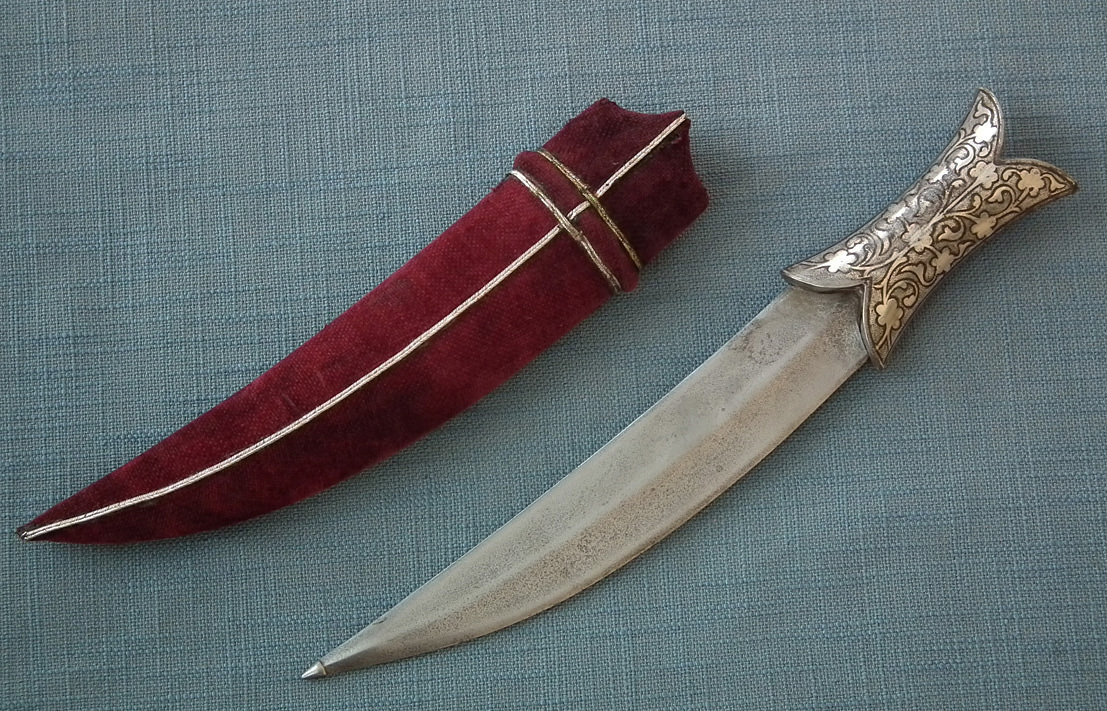 SOLD Antique Islamic Indo Persian Indian Moghul Dagger Jambiya 18th - 19th century India