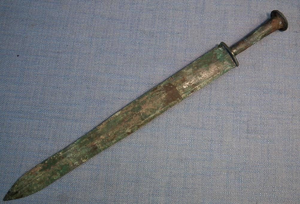 SOLD Ancient Chinese Bronze Sword Jian Warring States Period (475–221 B.C.)