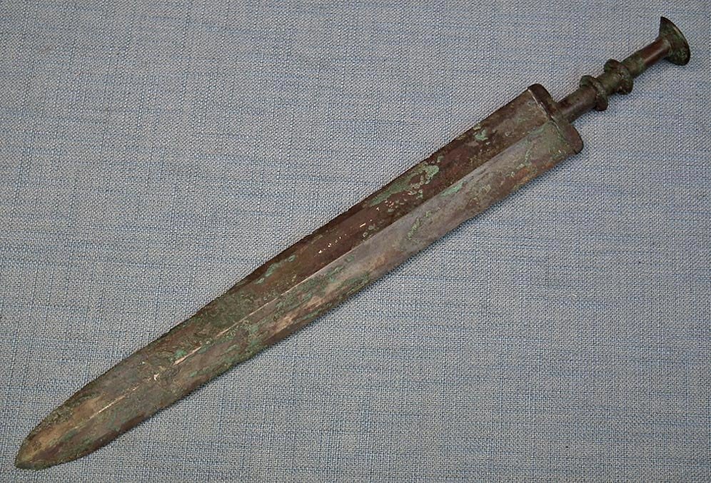 SOLD Ancient Chinese Jian Bronze Sword Warring States Period (475–221 B.C.)