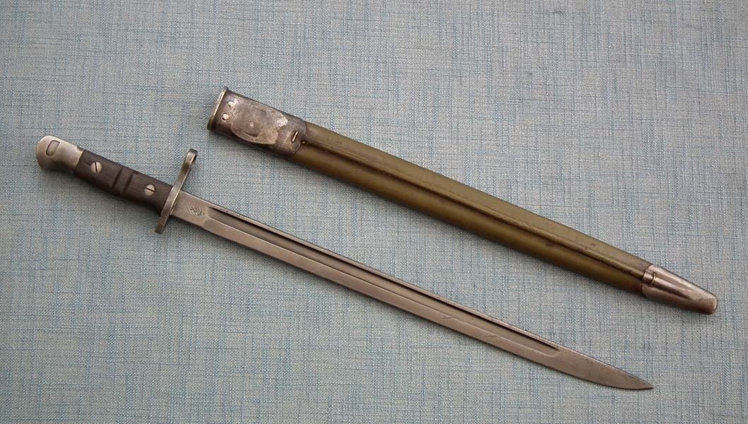 SOLD Antique British P-1913 bayonet Made By Remington For British Army And Used By US Army