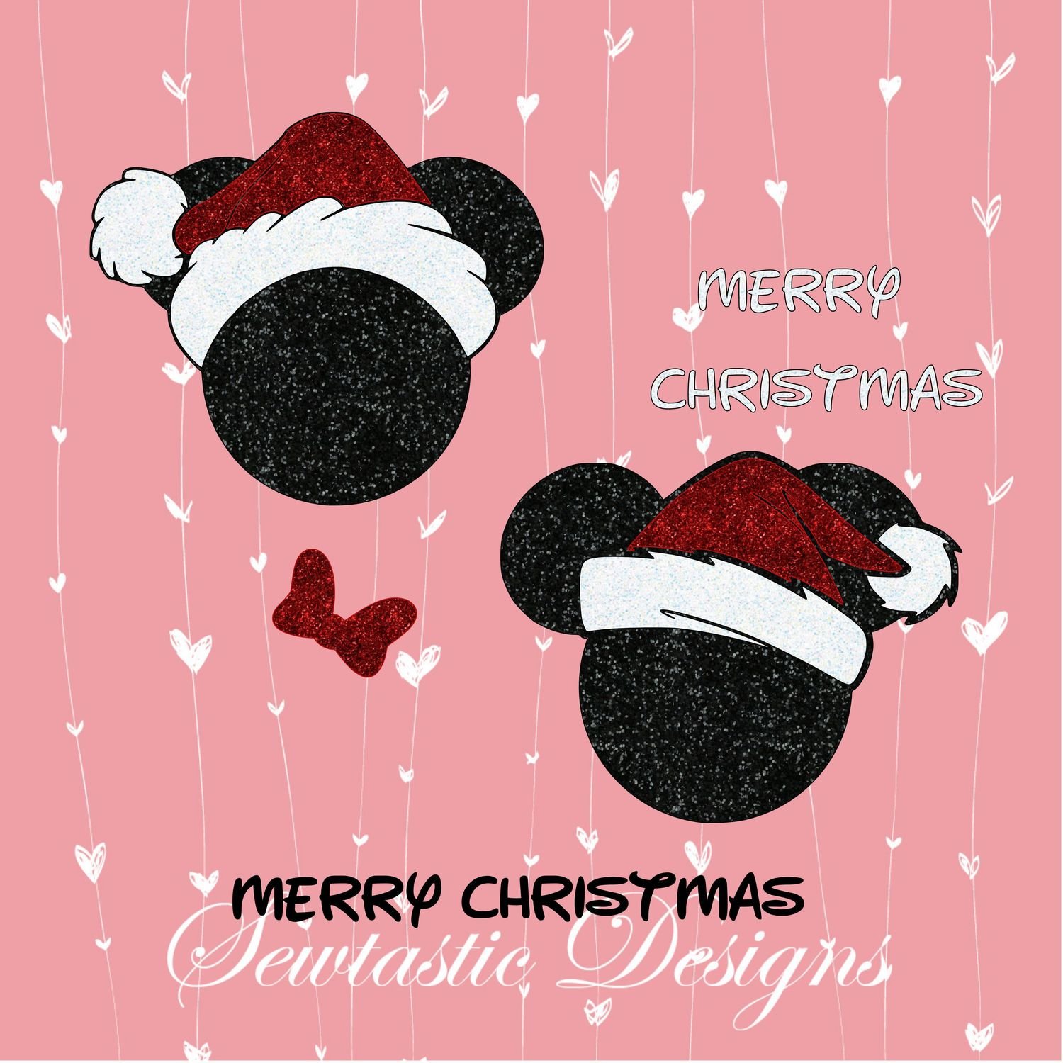 Download Mickey Minnie Christmas SVG, Mickey SVG, Minnie SVG ...